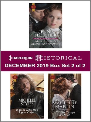 cover image of Harlequin Historical December 2019--Box Set 2 of 2